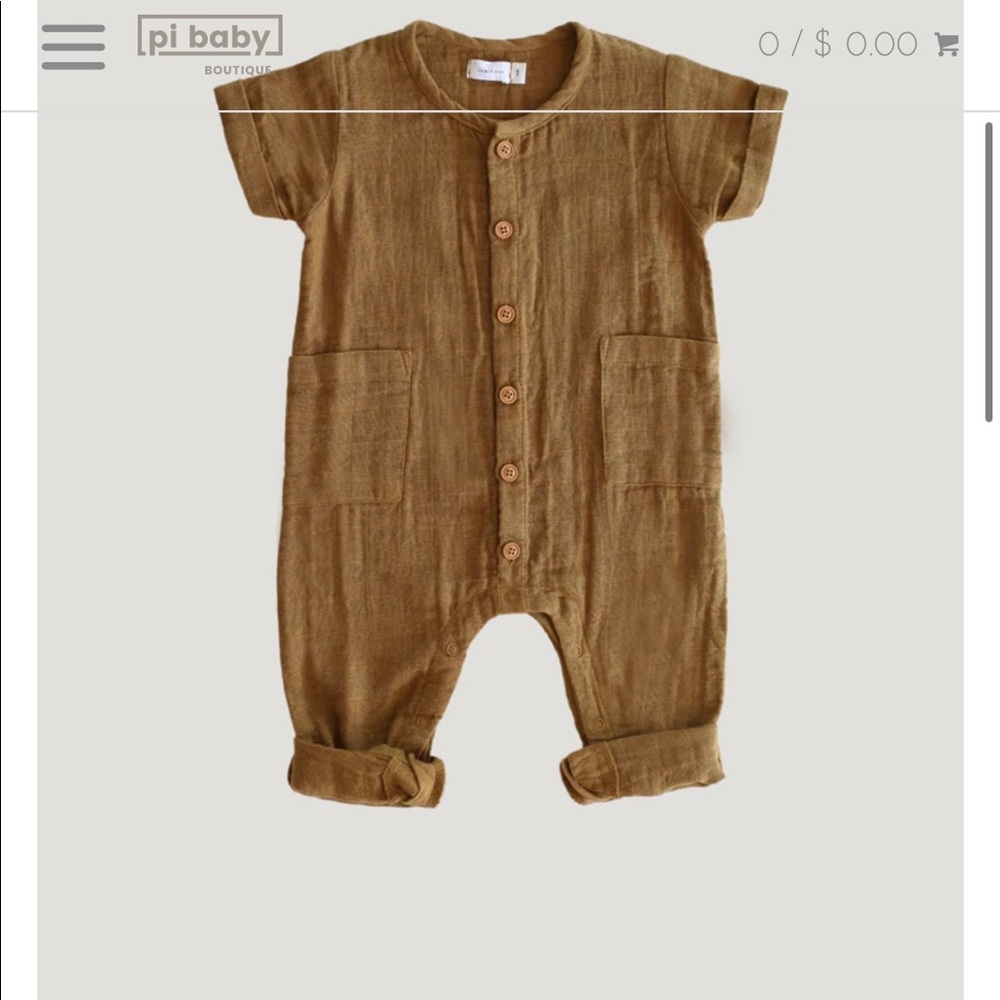 Jamie Kay Muslin romper